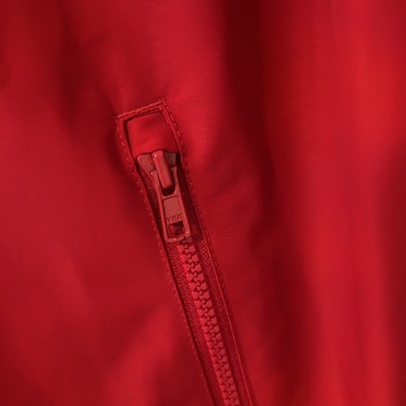 VTG Land’s End thick red squall coat XL  jacket outdoor classic oversized warm - Picture 5 of 11